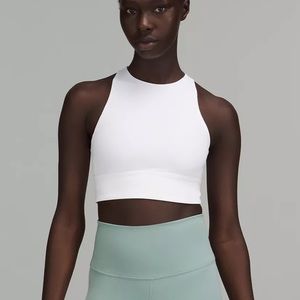 Lululemon high neck longline sports bra